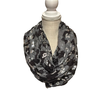 Charming Charlie Animal Print Infinity Scarf
